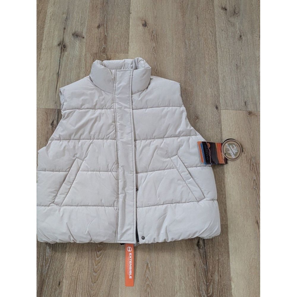 HFX Women's size L, Bone Vest, BNWT
